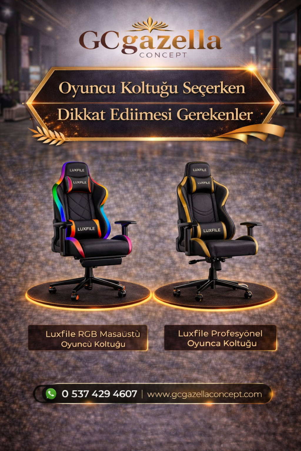 Oyuncu Koltuğu Seçerken Dikkat Edilmesi Gerekenler