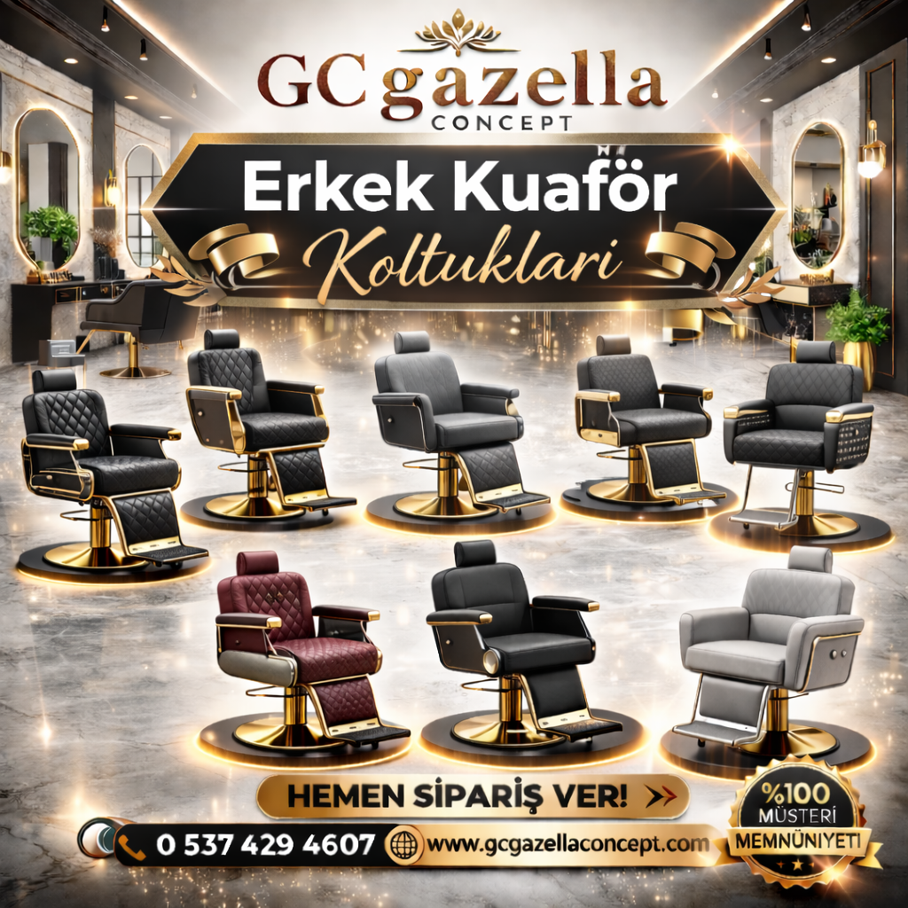 Erkek Kuaför Koltukları