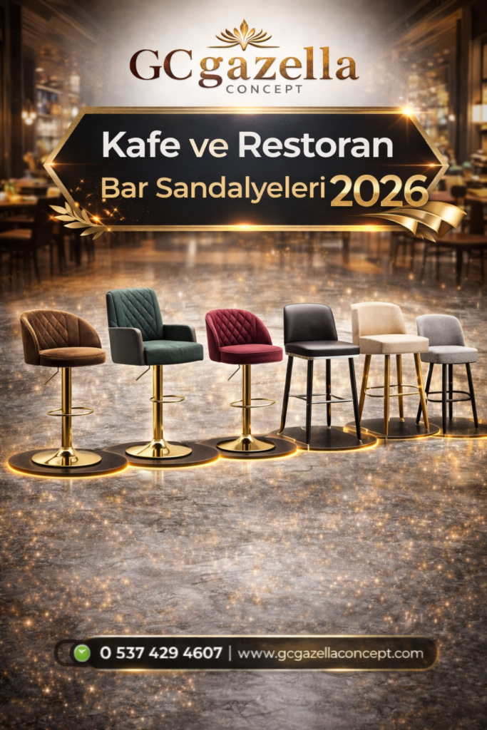 Kafe ve Restoran Bar Sandalyeleri 2026