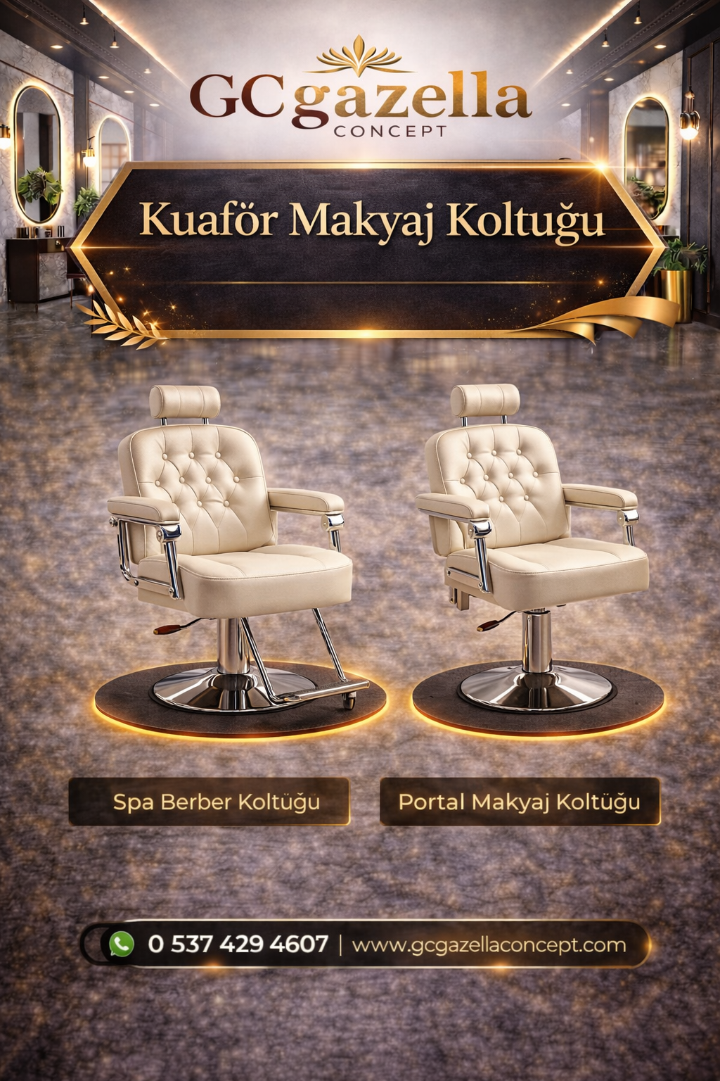 Kuaför Makyaj Koltuğu