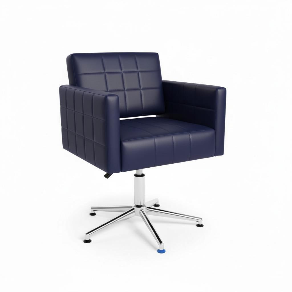 Kuaför Saç Kesim Koltuğu – Kare Kol Siyah