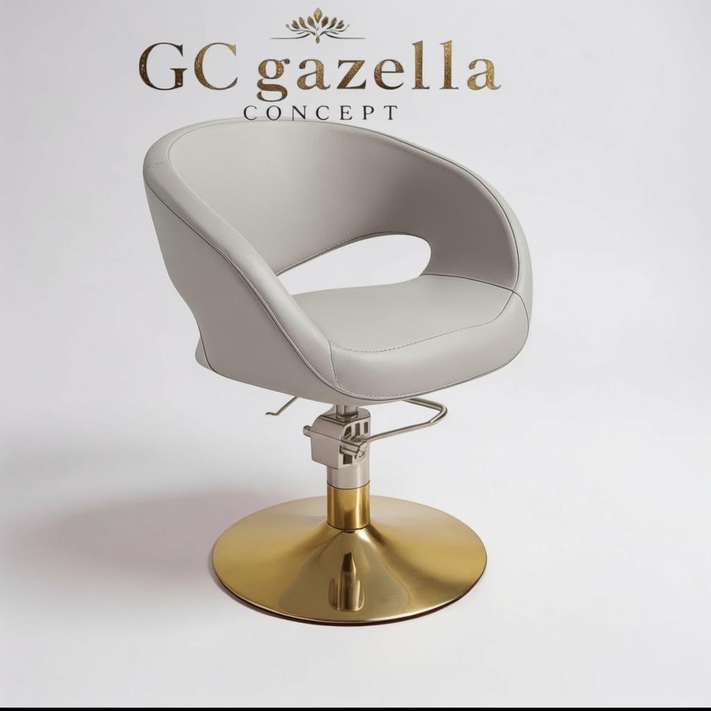 Kuaför Saç Tarama ve Kesim Koltuğu – Leto Kırık Beyaz