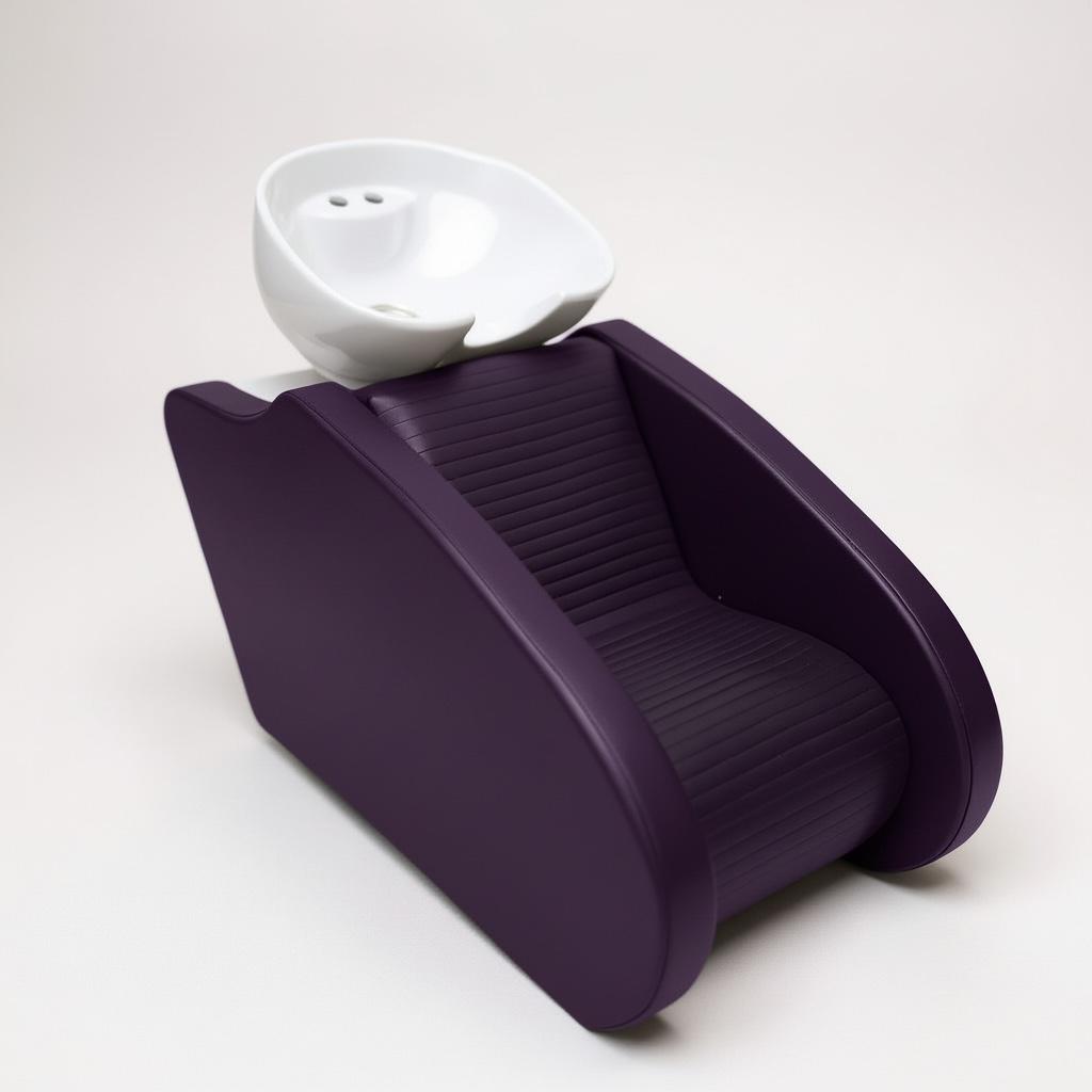Kuaför Saç Yıkama Koltuğu – Mor