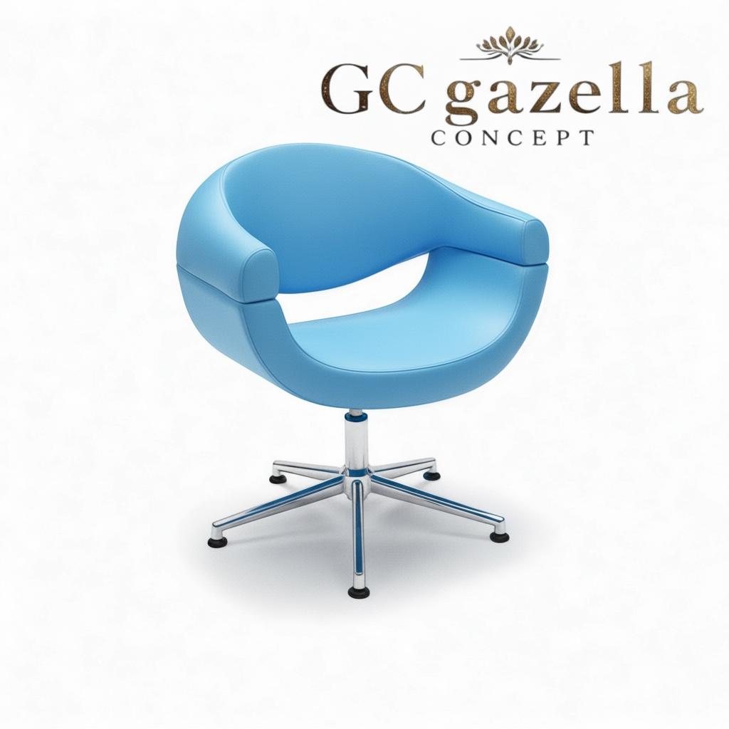 Kuaför Saç Kesim ve Tarama Koltuğu – Çift Kat Mavi