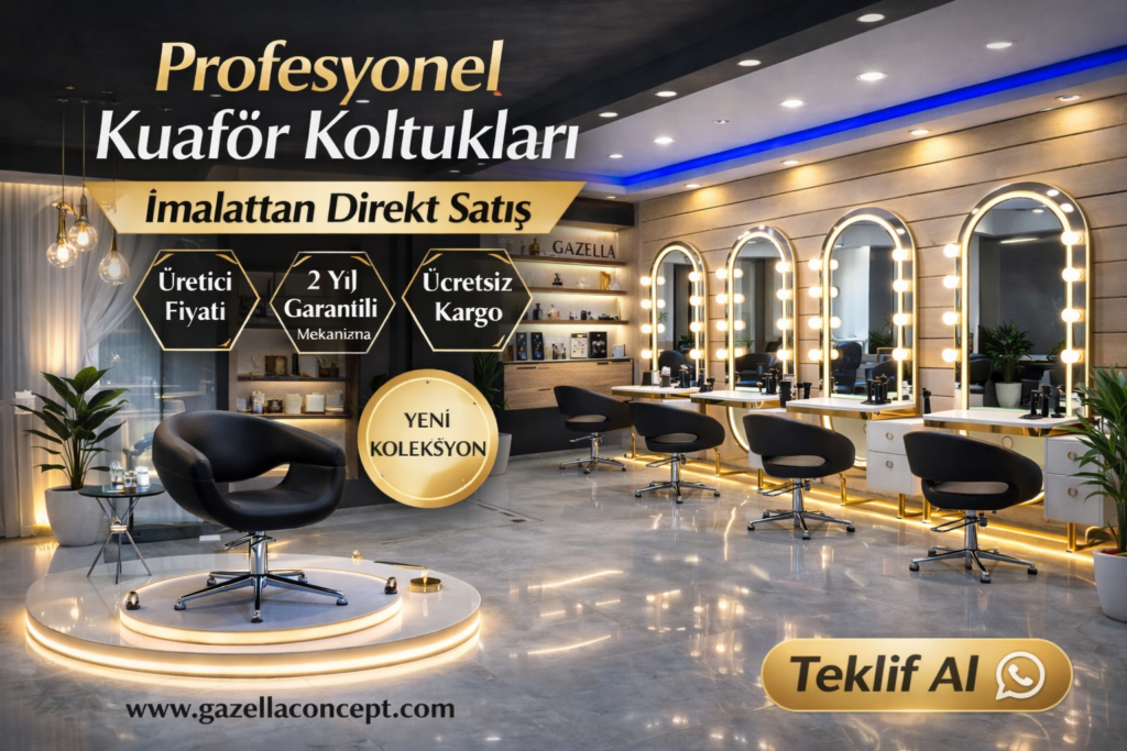 modern kuaför koltukları