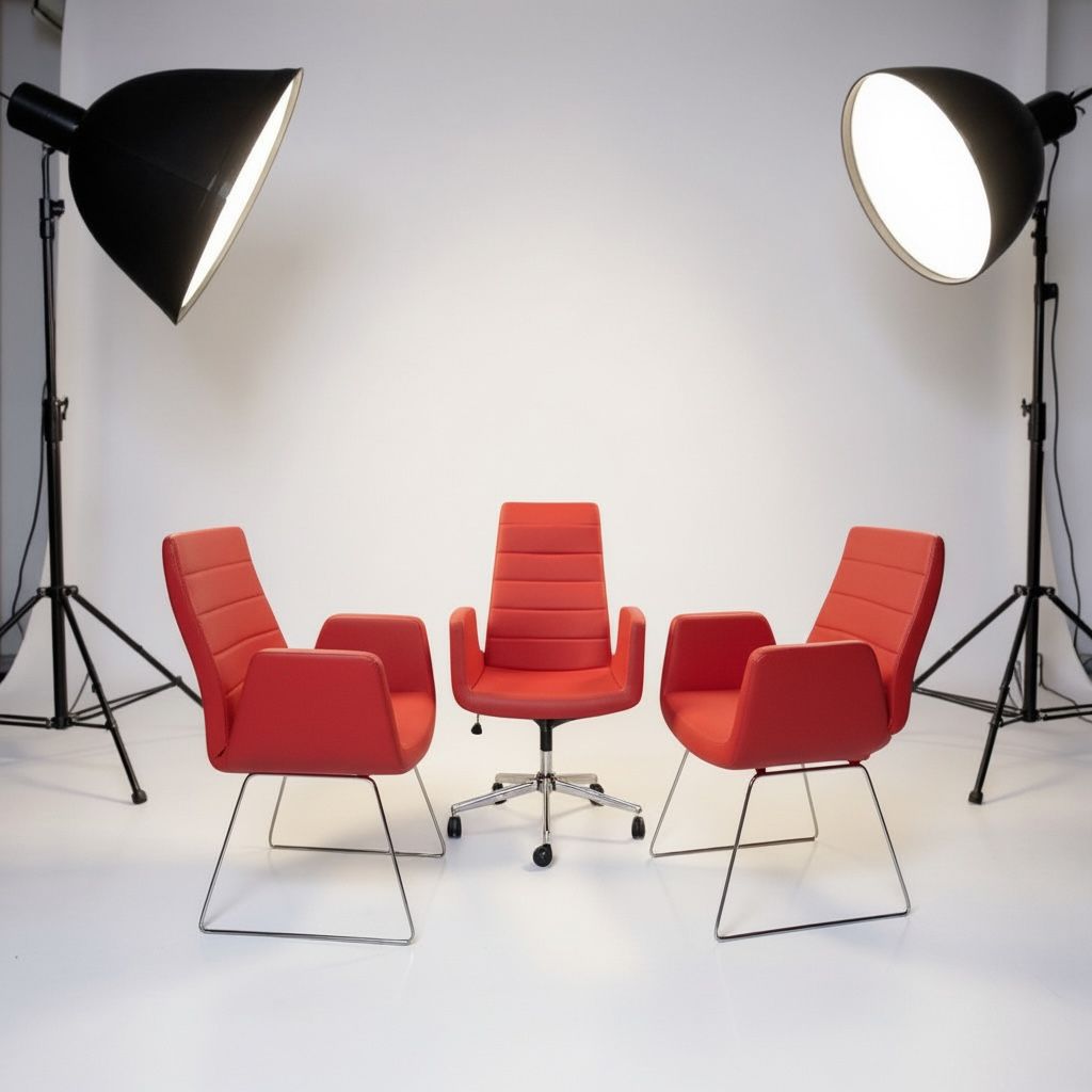 Ofis Koltuk Takımı – Müdür – Misafir Koltuk Takımı Kırmızı