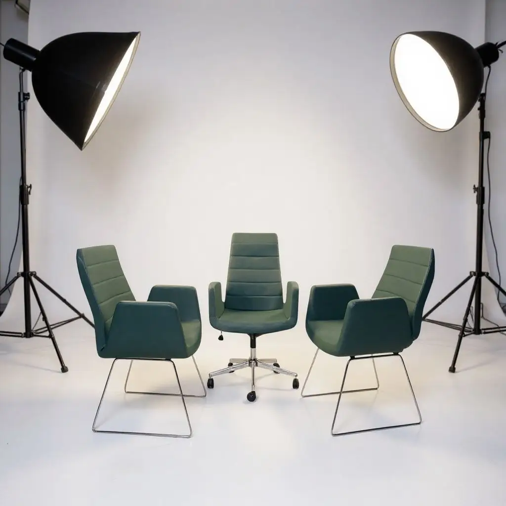 Ofis Koltuk Takımı – Müdür – Misafir Koltuk Takımı Koyu Gri