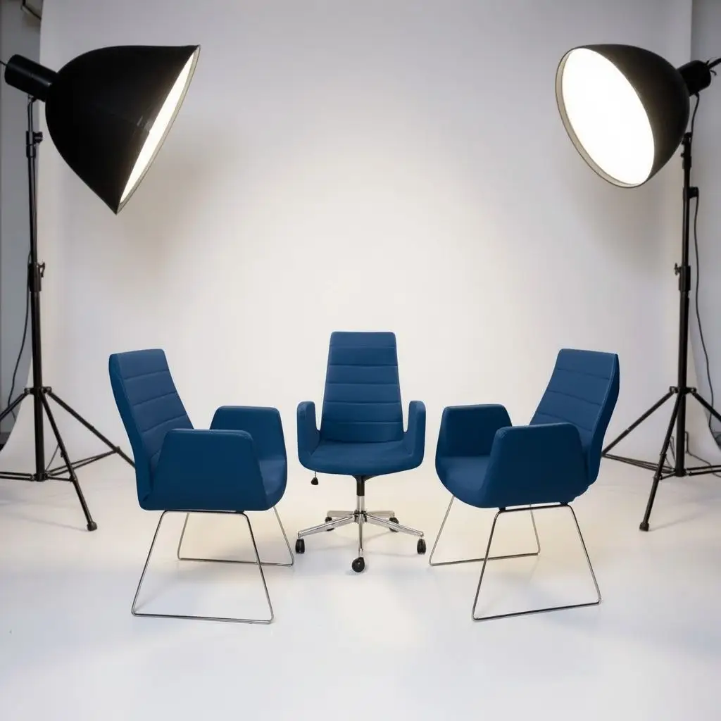 Ofis Koltuk Takımı – Müdür – Misafir Koltuk Takımı Lacivert