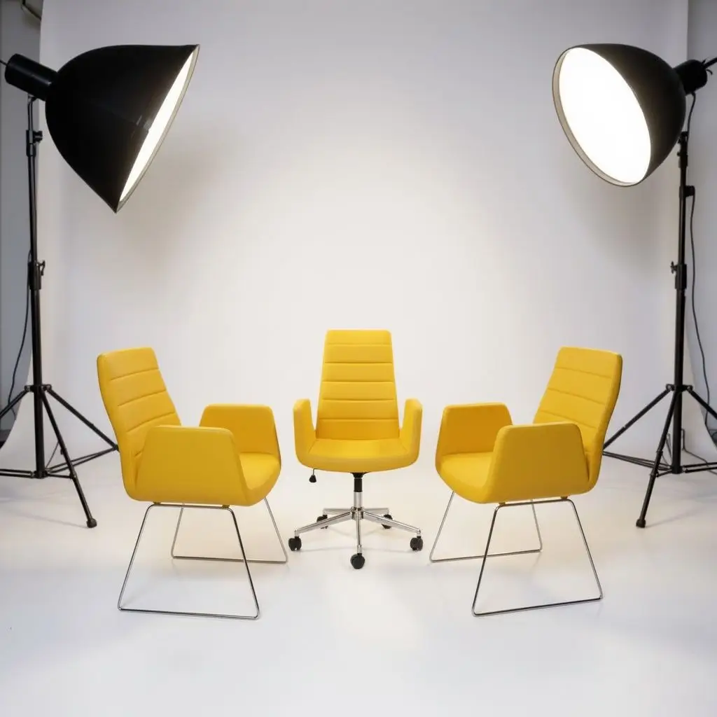 Ofis Koltuk Takımı – Müdür – Misafir Koltuk Takımı Sarı