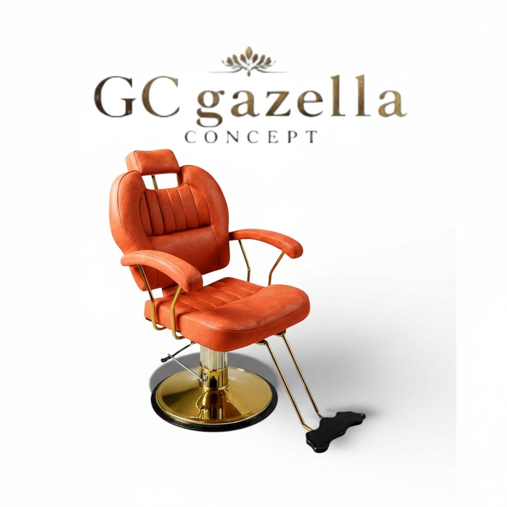 Kuaför Makyaj Koltuğu Star Turuncu
