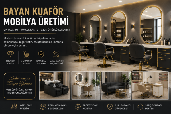 Bayan kuaför mobilya üretimi