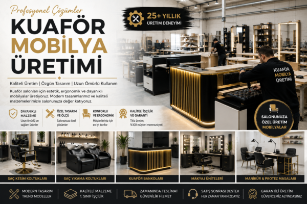 Kuaför mobilya üretimi hizmetleri