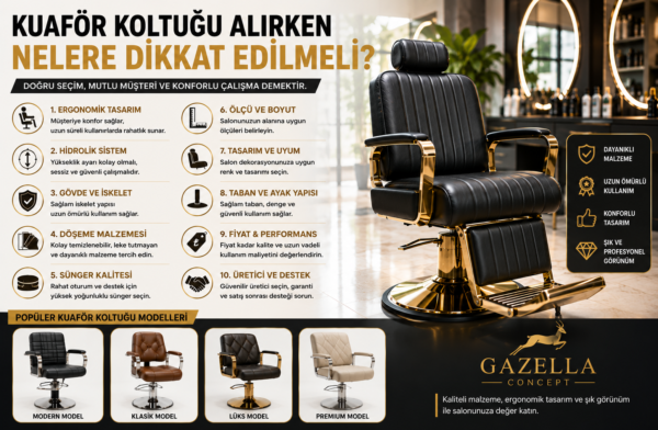 kuaför koltuğu alırken nelere dikkat edilmeli