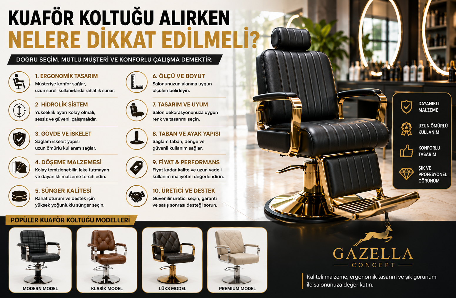 kuaför koltuğu alırken nelere dikkat edilmeli