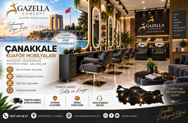 Çanakkale kuaför mobilyaları