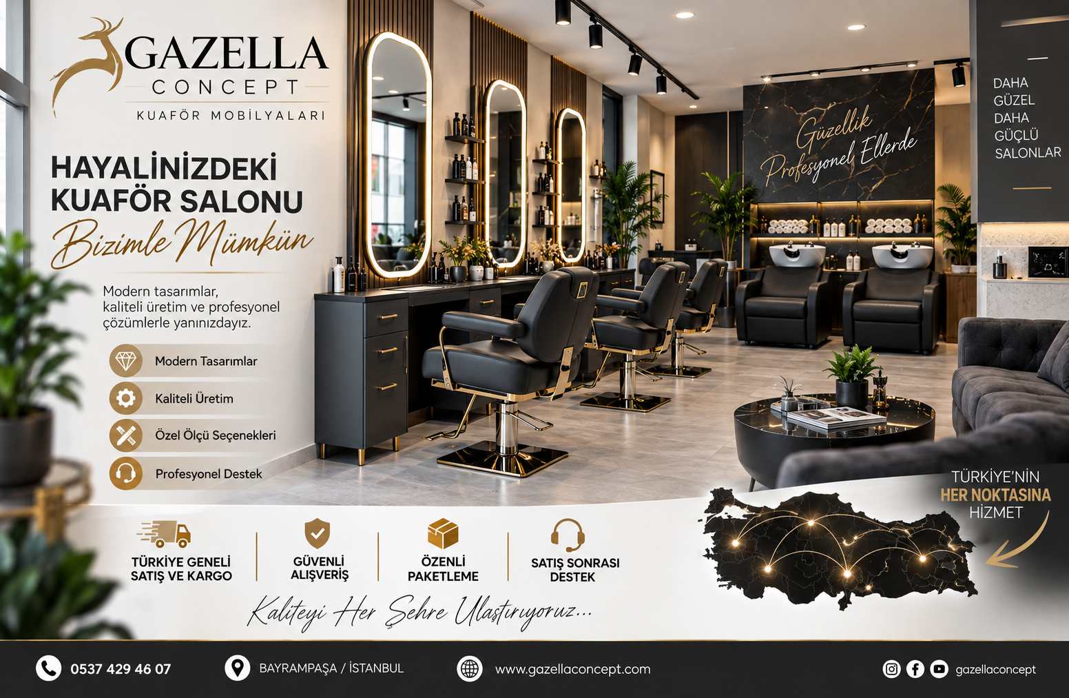 Kırklareli kuaför mobilyaları