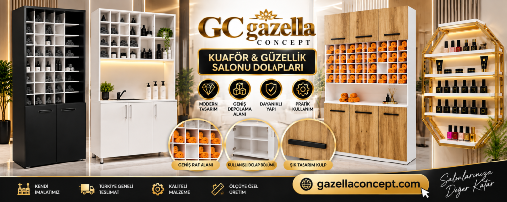 kuaför salonu dolapları